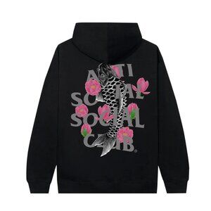 Anti Social Social Club Ornamental Hoodie 'Black'